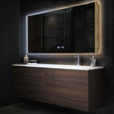 Espejo LED Rectangular | Botones táctiles | Función antivaho | Temperatura de color ajustable - Reyze Seria Edge Model 7